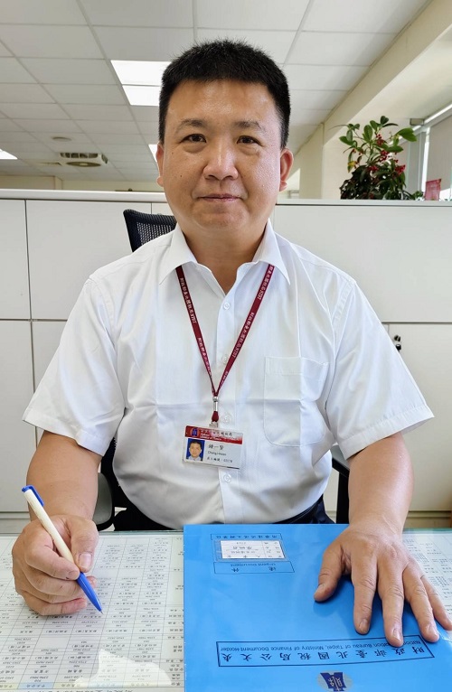 Chief / Zhongbei Office, National Taxation Bureau of Taipei, Ministry of Finance : CHUNG, I-Hsien