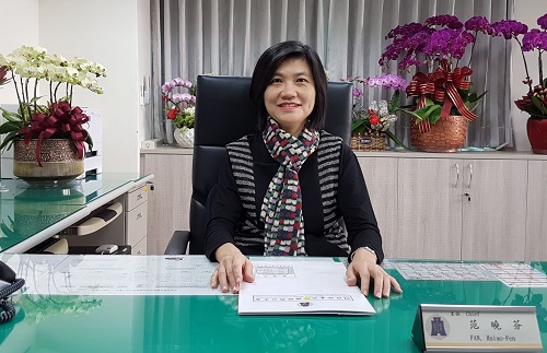 Chief / Zhongnan Office, National Taxation Bureau of Taipei, Ministry of Finance : FAN,HSIAO-FEN