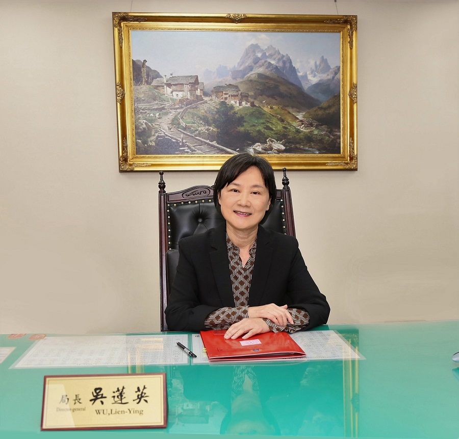 Director-general : Ms. Wu, Lien-Ying