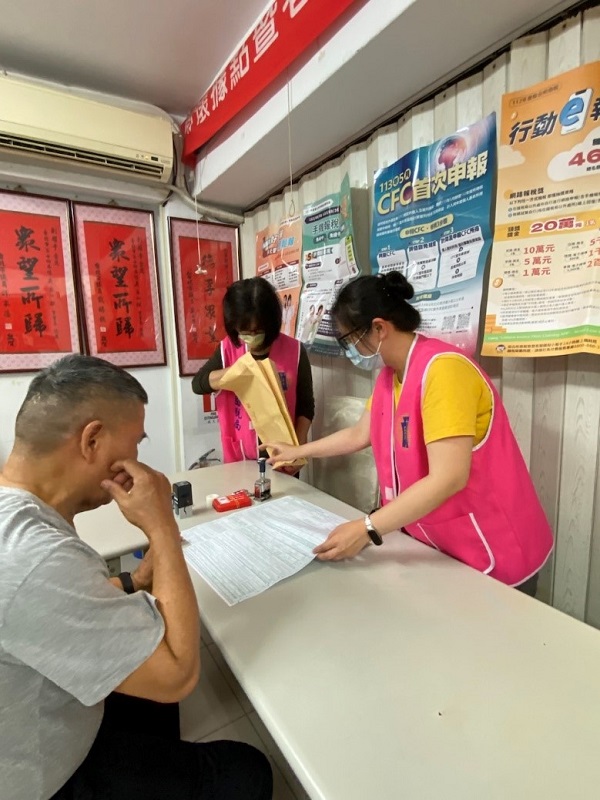1130508 四維里「報稅局外服務」辦理檔案應用宣導相關照片1