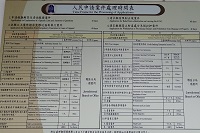 申辦案件流程及處理時刻表照片