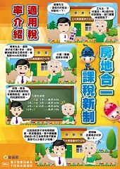 房地合一課稅新制-適用稅率介紹文宣