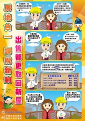 房地合一課稅新制-出售都更取回新屋文宣