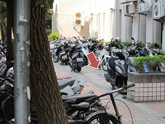 身心障礙機車停車位