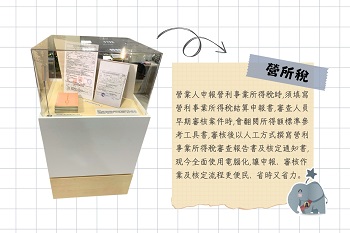 營所稅文物展圖