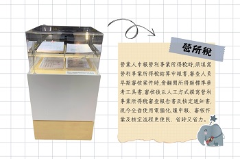營所稅文物展圖