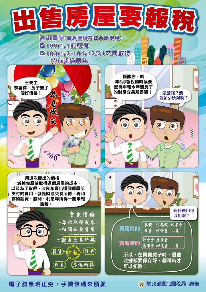 出售房屋要報稅