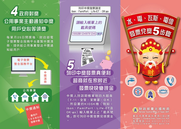 對獎５步驟說明圖2