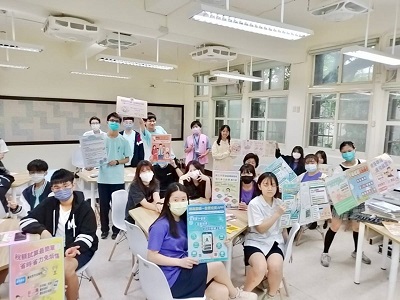 於學校宣導國稅與地方稅暨雲端發票宣導活動花絮照片，共2張